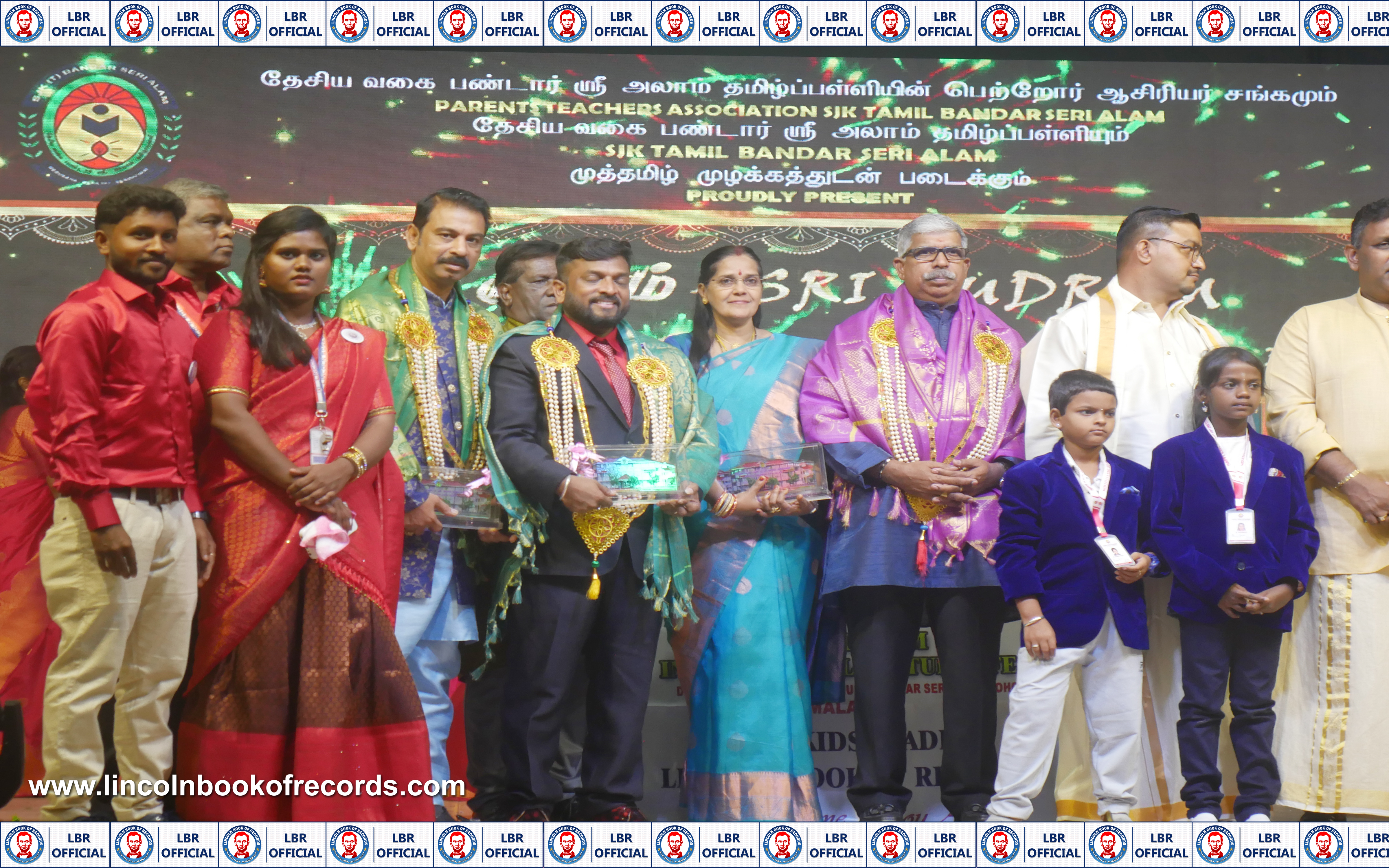 World Record by organising 500+ multi-racial people across 5 different  nations to perform multiple Tamil cultural Dance performances in the  name,"Sri Rudram International Cultural fest " at one place